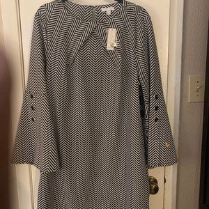 NY & COMPANY, Black and White Dress